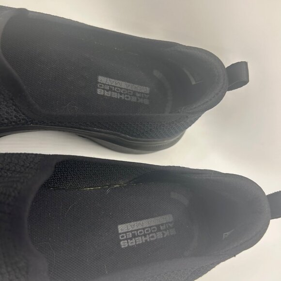 Skechers Black Slip-On Mesh Walking Shoes Go Walk 7 Ivy comfort 6.5 - Picture 5 of 7